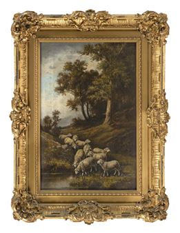 Flock of sheep. - Giuseppe Milone