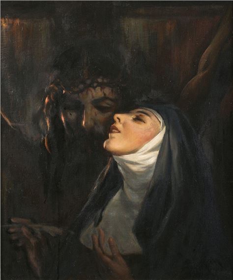 Santa Teresa de Avila by Daniel Sabater y Salabert, 1947