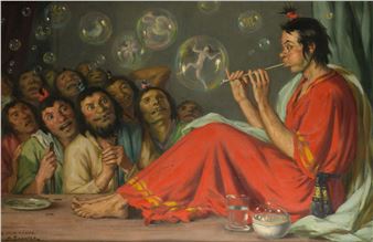 Humorous paintings n°1 - Daniel Sabater y Salabert