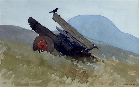ABANDONED TURF CART by James MacIntyre