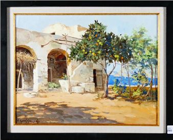 Seaside white washed home - V. Giannaccini