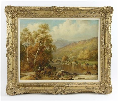 Landscape by W. H. Mander