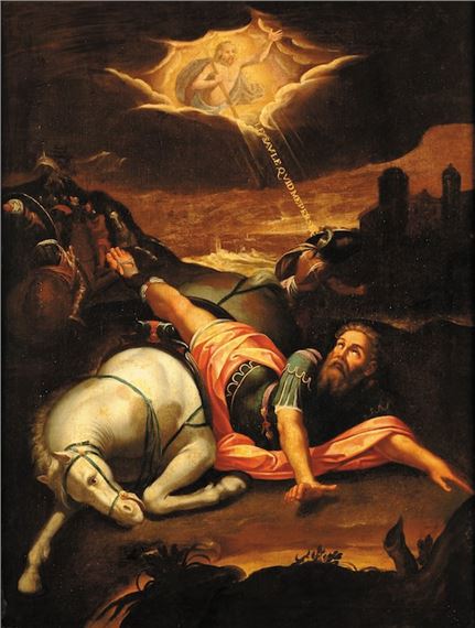 La caduta di San Paolo by Emilian School, 16th Century