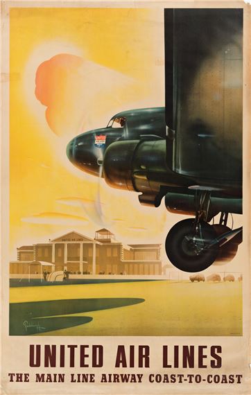 Esquire, Fortune, Motor and Advertising Agency by Arthur C. Radebaugh, Circa 1938