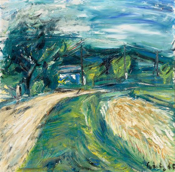 Landscape by Lajos Sváby