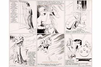 Two Flash Gordon Newspaper Strips from 1940 Light up Heritage Auction's European Comic Art Event