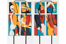 Three Rare Works from the Late 1950s by Irving Kriesberg on View at Anita Shapolsky Gallery