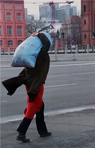 Man with Sack by Stephen Waddell, 2006