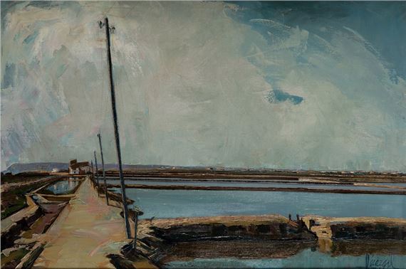 PALOS Y NUBES by José Pérez Gil, 1960