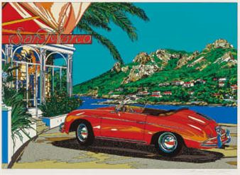 Small hill in Cote d'Azur - Eijin Suzuki