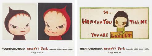 Yoshitomo Nara Nobody's Fool ポスター 奈良美智 NOBODY'S FOOL