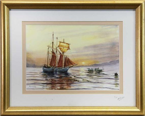 BOATS OFFSHORE by Brian M. R. Madden