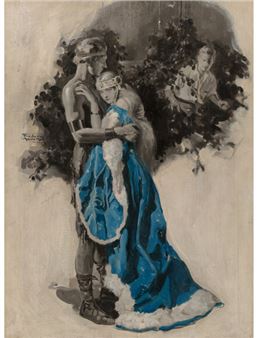 Couple Embracing - Frederic Anderson