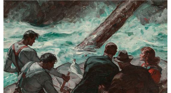 Rapids by Saul Tepper, 1939
