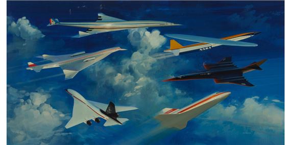 Aircraft of the Future, Popular Mechanics illustration