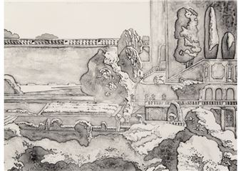 Italianate Garden - Leonard Lehrer