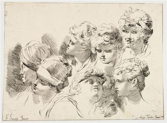 STUDI DI TESTE by Gaetano Gandolfi