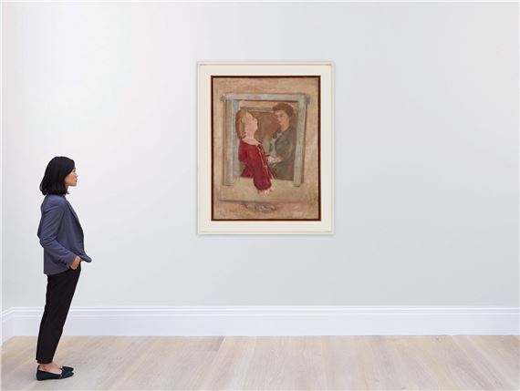 Mark Rothko | TWO WOMEN AT A WINDOW (ca. 1937) | MutualArt