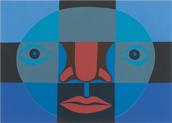 BIG BLACK by Faith Ringgold, Executed in 2010