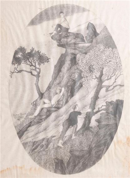 Ozark Bluff by Robert O. Biggs, 1964