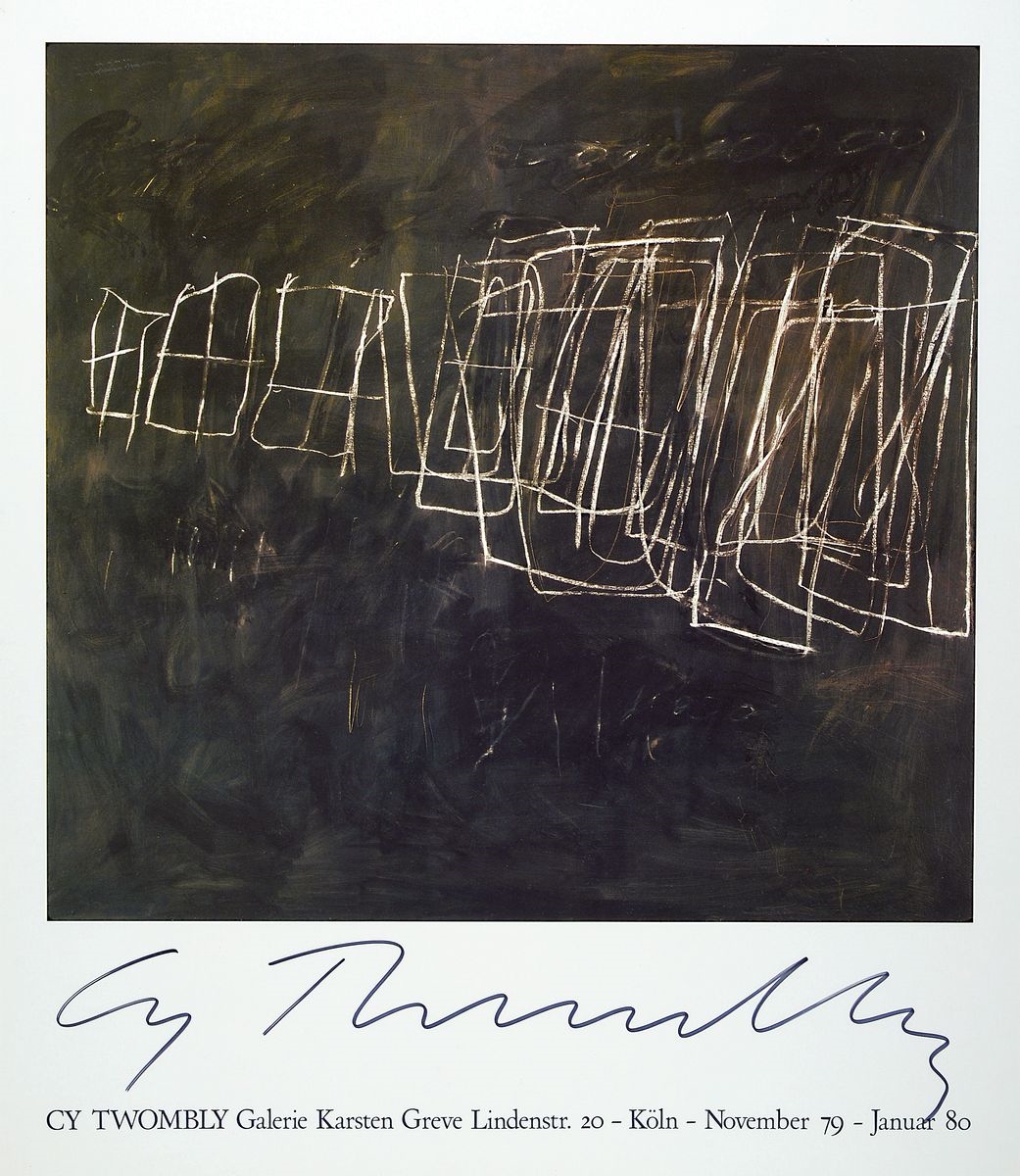 Cy Twombly | 3 DIALOGUES (1977) | MutualArt