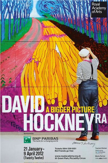 David Hockney | Winter Timber | MutualArt