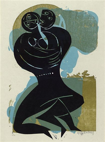 UNTITLED by HAP  Grieshaber, 1963