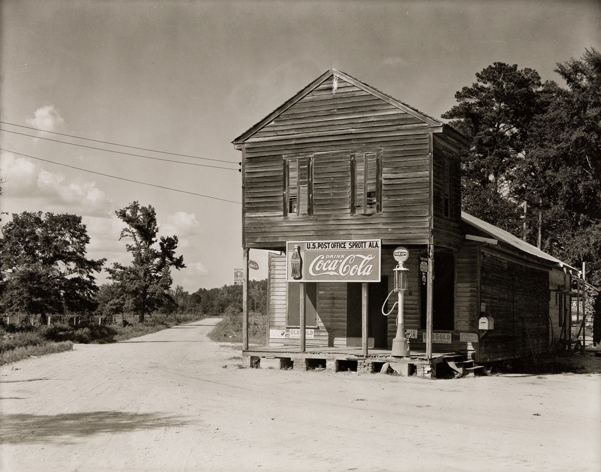 Walker Evans Custom case with 11 of Evan's iconic FSA photographs documenting the effects of