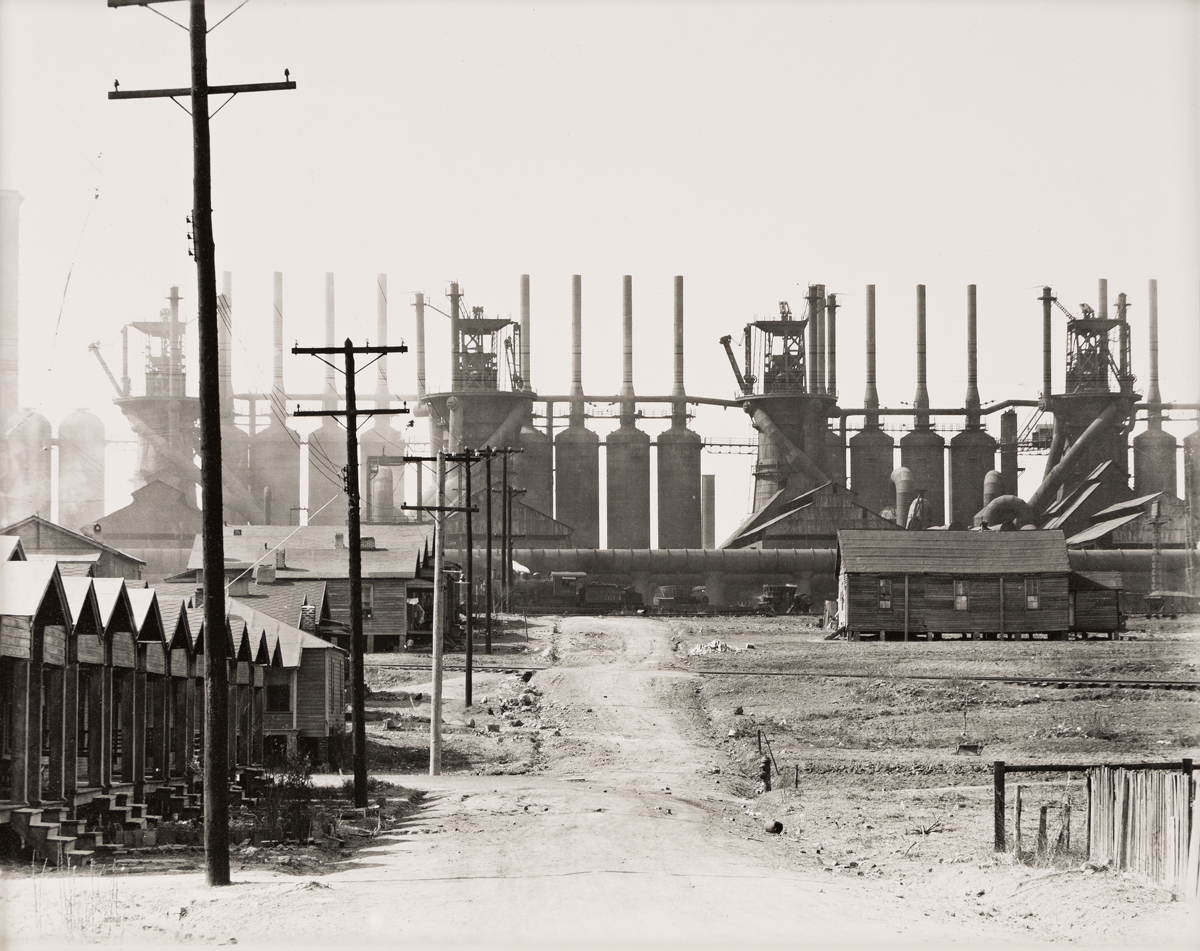 Walker Evans Custom case with 11 of Evan's iconic FSA photographs documenting the effects of