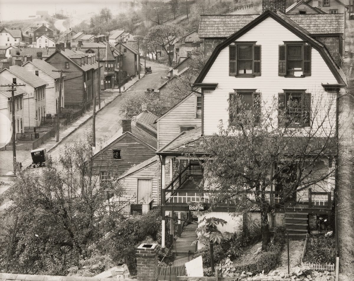 Walker Evans Custom case with 11 of Evan's iconic FSA photographs documenting the effects of