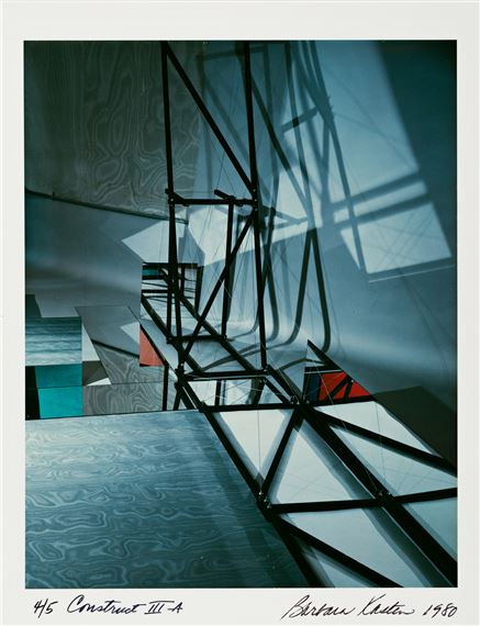Construct III-A. by Barbara Kasten, 1980