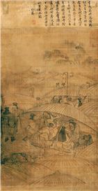 Valuable Folk Painting Returns to Korea After 70 Years