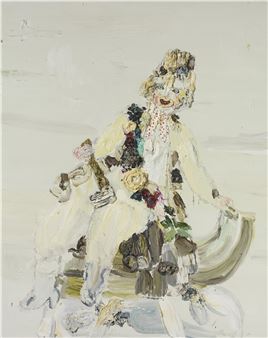 "Axe Boy". - Allison Schulnik