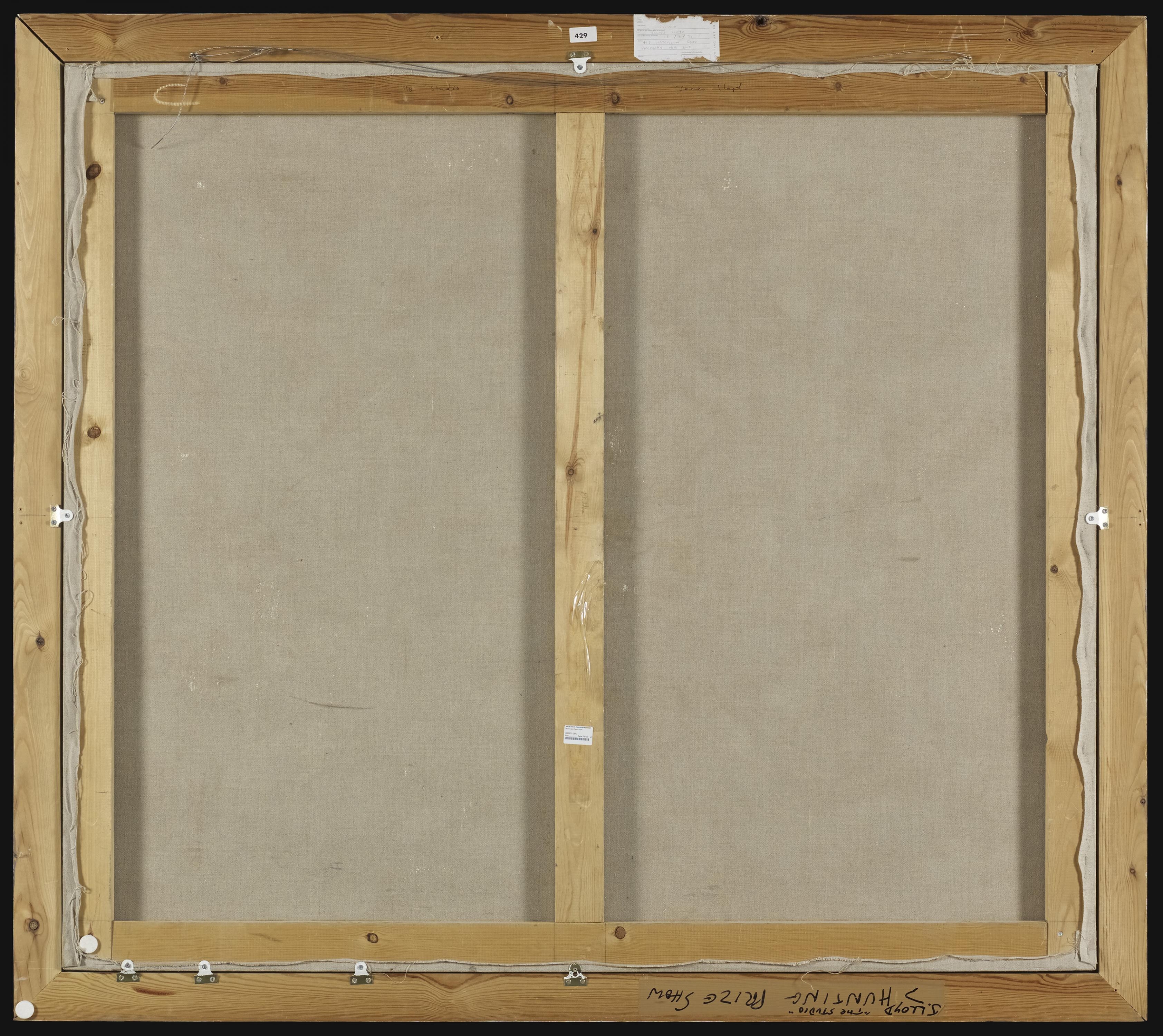 Artwork by James Lloyd, "The Studio"., Made of Oil on canvas