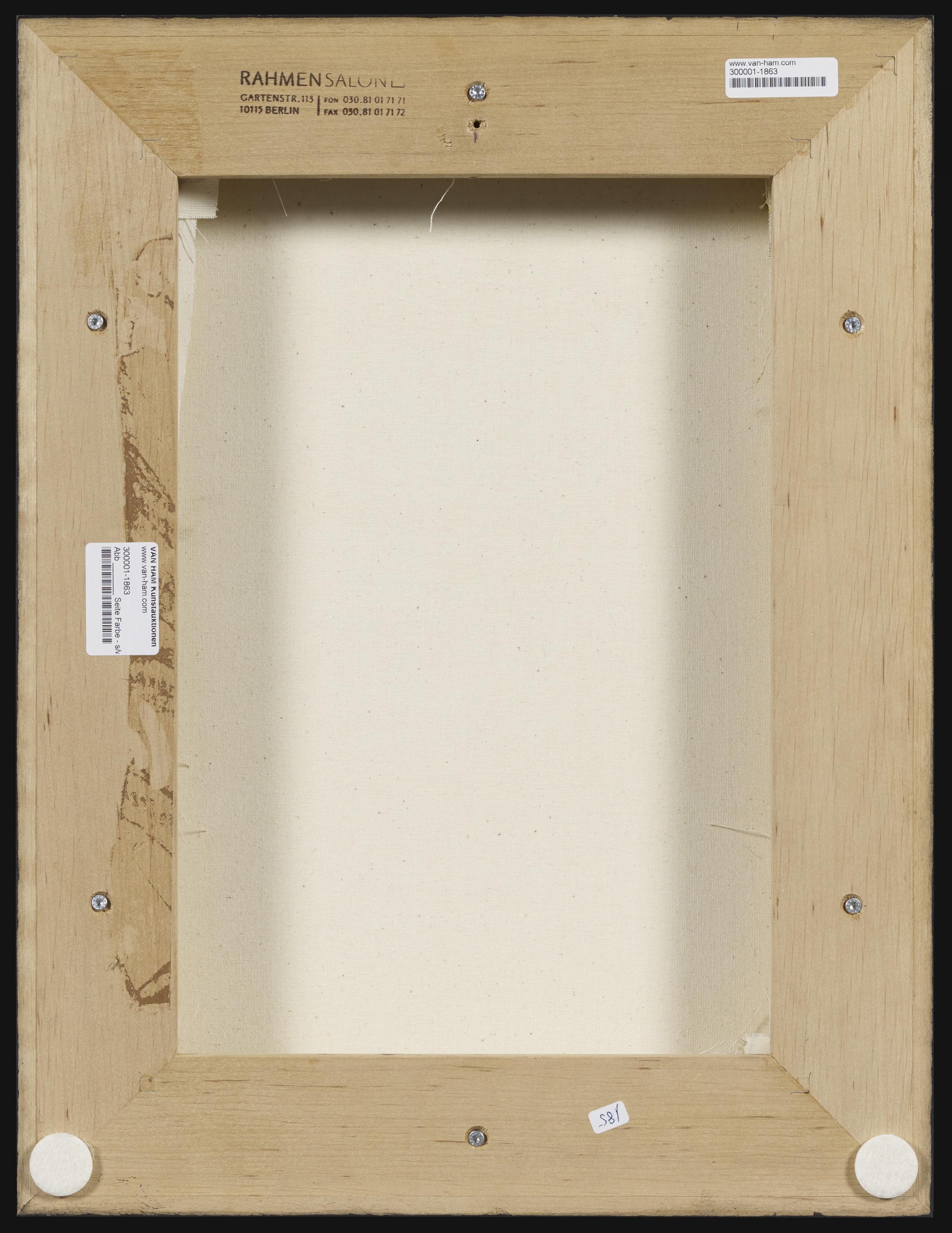 Artwork by Anna Hughes, The Room Where You Sleep., Made of Oil on canvas