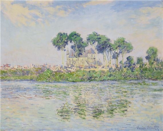 L’église de Vernon by Claude Monet, Painted in 1883