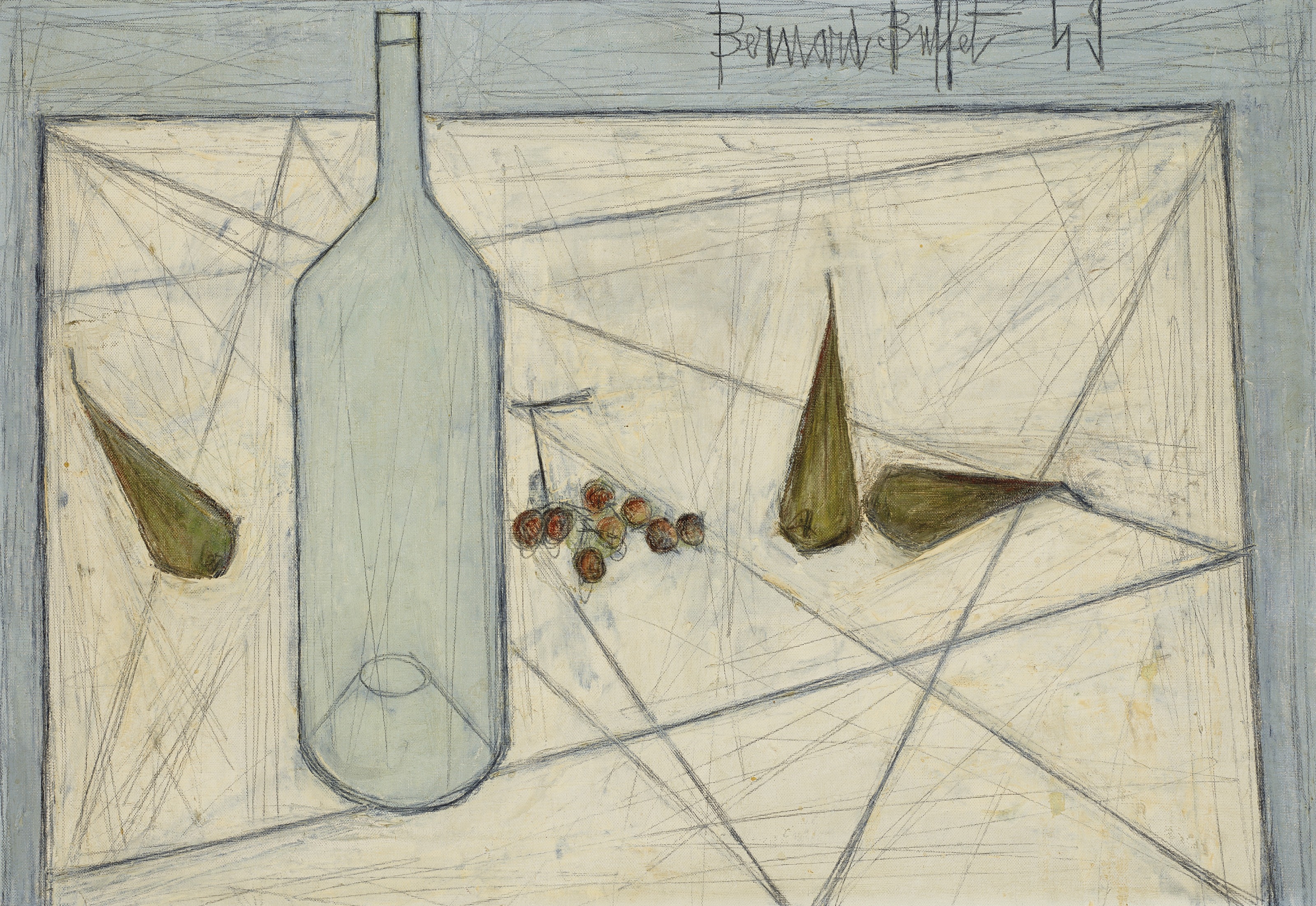 ベルナール・ビュッフェ【Nature morte au homard】
