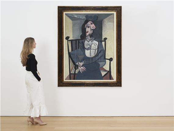Pablo Picasso、FEMME DANS UN FAUTEUIL、画集画 Pablo Picasso | Femme dans un fauteuil (Woman in an armchair