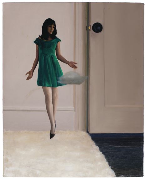 Floating Jenna by Jenna Gribbon, Painted in 2006