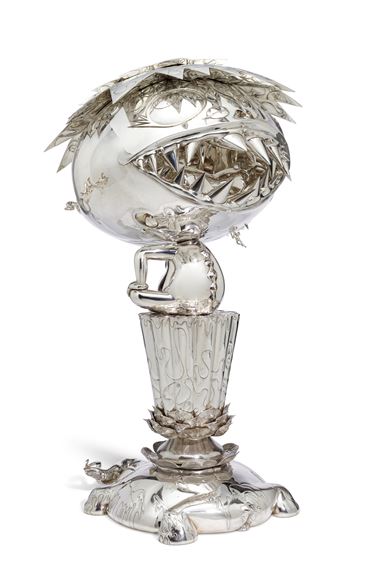 Takashi Murakami | Oval Buddha Silver | MutualArt