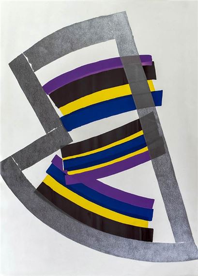 Abstract composition by Luigi Montanarini