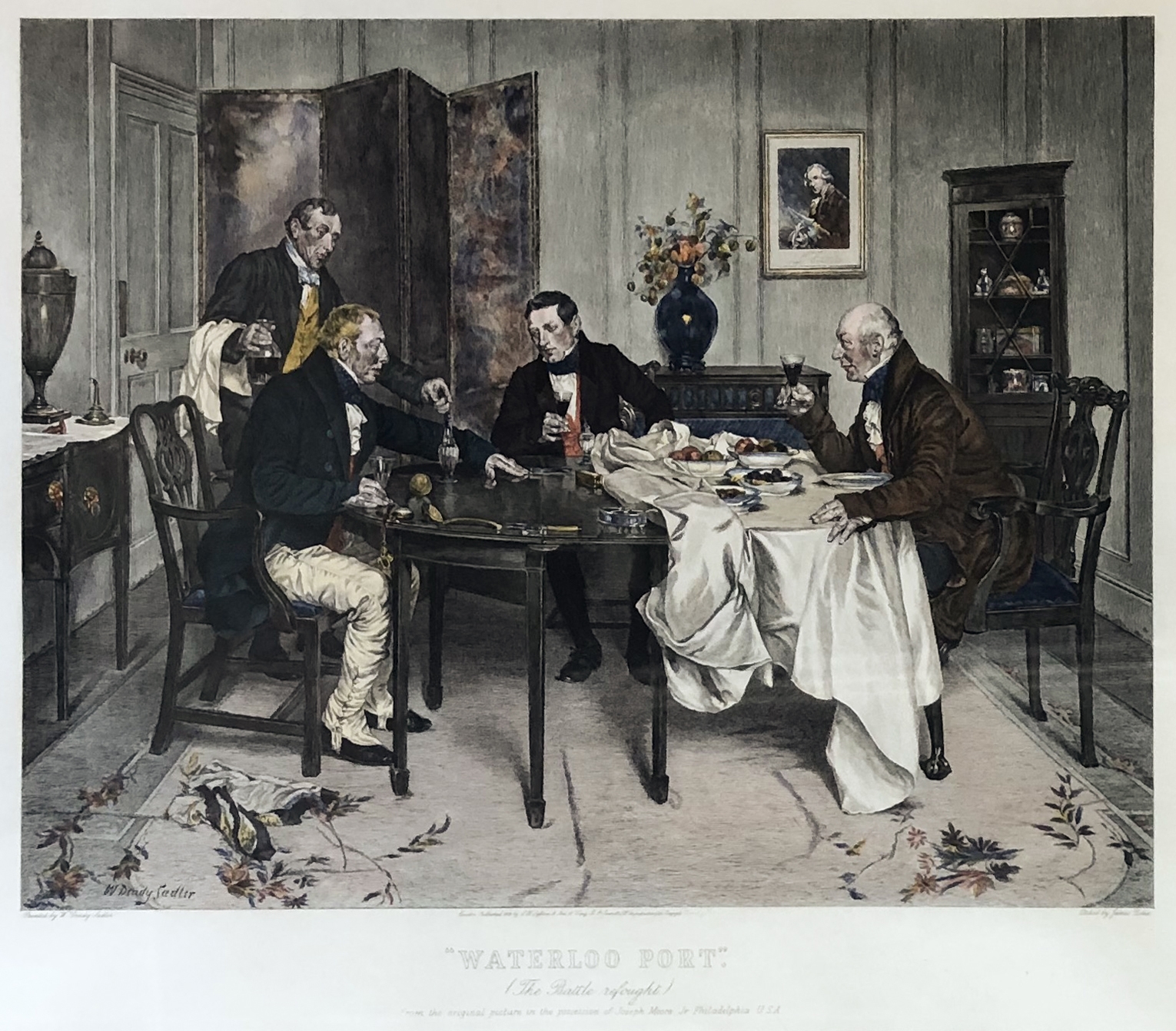 Walter Dendy Sadler Waterloo Port (1915) MutualArt