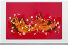 Dreaming: Hiba Schahbaz @ De Buck Gallery, NYC