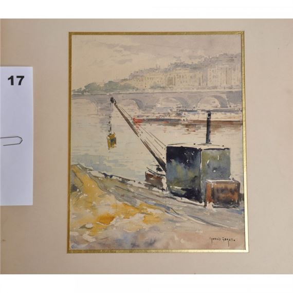 Bord de seine by Francis Garat