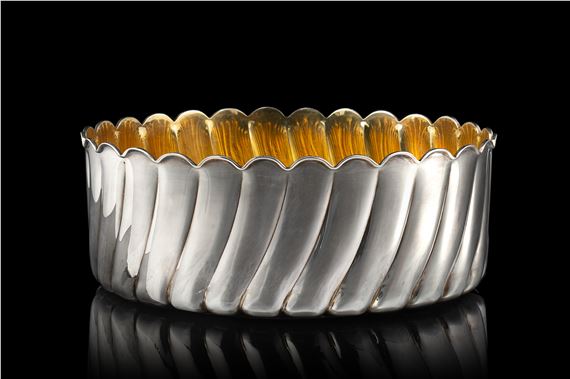 Centerpiece wih interior in vermeille - Romeo Miracoli