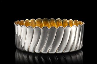 Centerpiece wih interior in vermeille - Romeo Miracoli