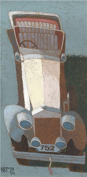 AUTOMOBIL by Svatopluk Pitra, 1976