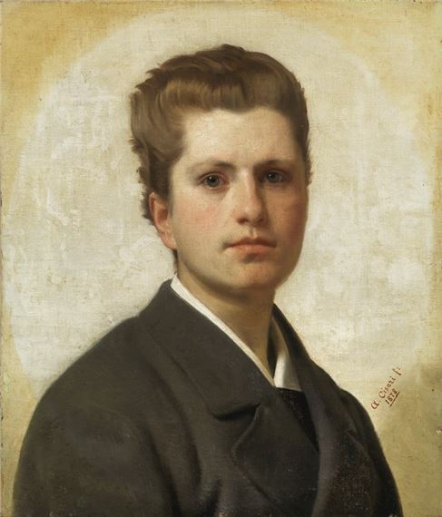 RITRATTO DI ALFREDO BOATTINI by Antonio Ciseri, 1878