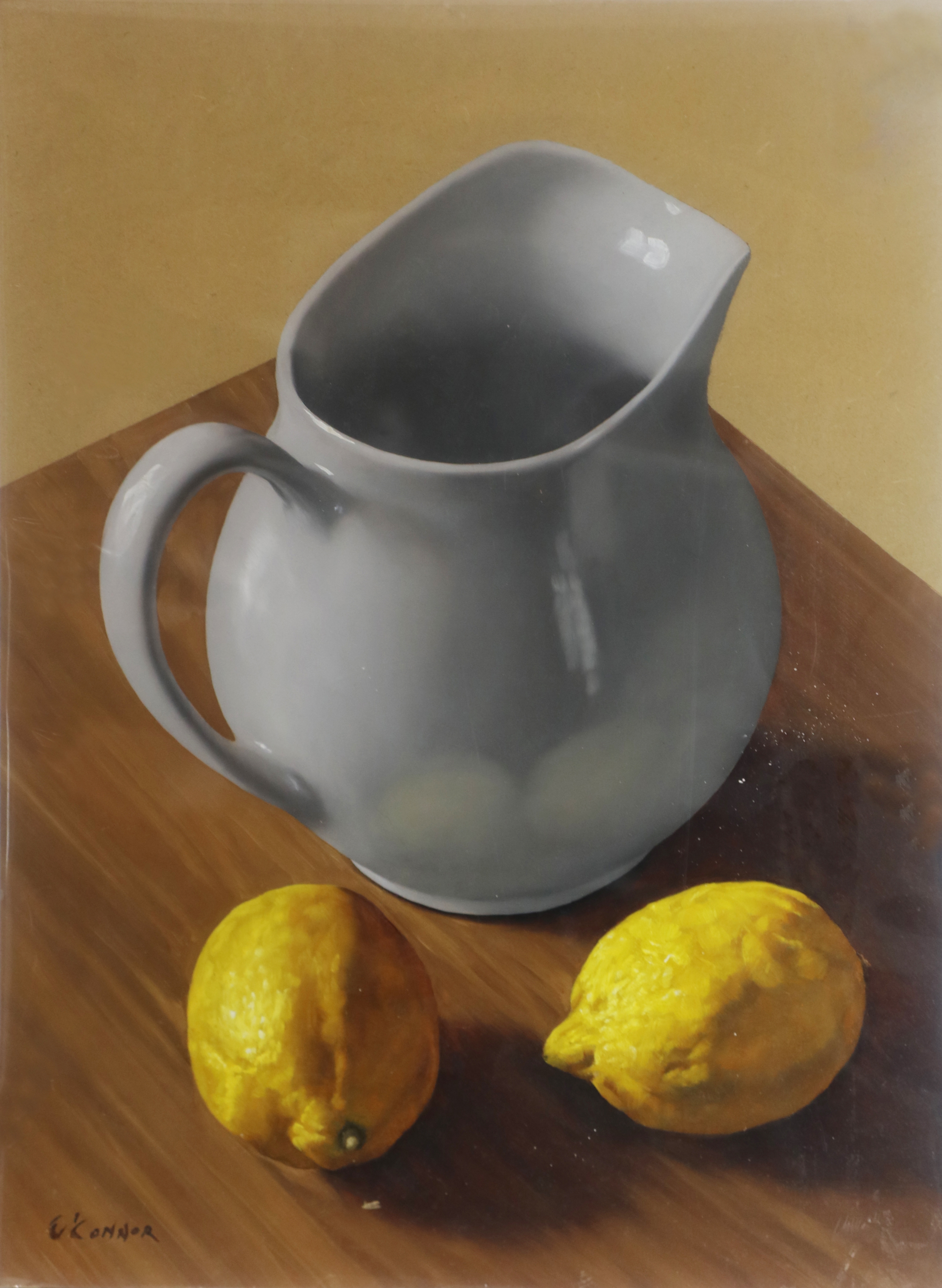 Artwork by Fernando O'Connor, "Hueros," "Frasco," and "Jarra", Made of oils