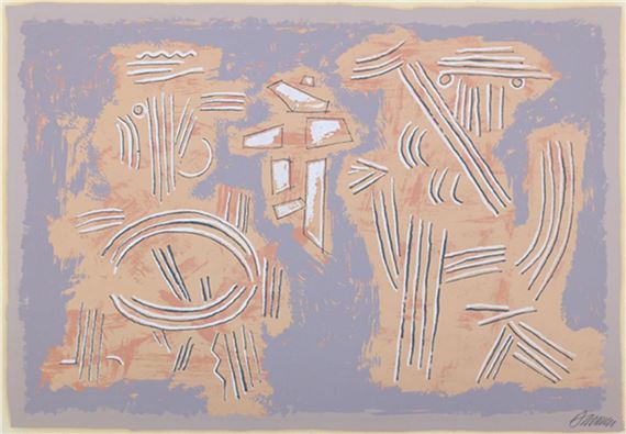 Mykene by Willi Baumeister, 1954